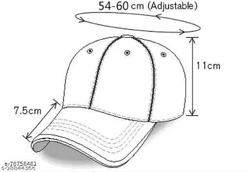 A stylish cap for girls, suitable for summer wear