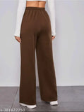 Brown cotton trousers