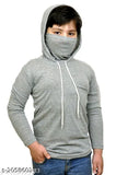 Boys Full Sleeves Mask Hoodies