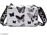 B butterfly women's wrist bag