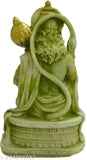 Multicolor, 20cm Polyresin Hanuman Idol/Bajrangbali Sculpture – Decorative showpiece for home or temple, made in India