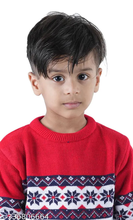 Woolen striped winter wear sweater pack for kids (India), long sleeve, 9-12 months to 4-5 years