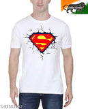 Comfy polyester men's t-shirt with printed pattern, short sleeves. Sizes available: S, M, L, XL, XXL (India)