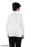 HIGHNECK COMBO FOR KIDS BOYS AND GIRLS SKIVY WOOLEN SWEATER WINTER WEAR FOR KIDS Boys Black white Wool Sweaters Pack Of 2
