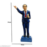Premium resin Baba Sahab Ambedkar idol statue, 10cm x 8cm x 31cm, Indian handicraft