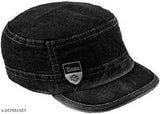 Cotton solid-color baseball cap, latest stylish Jens Cap for running or sports, made in India (N2)