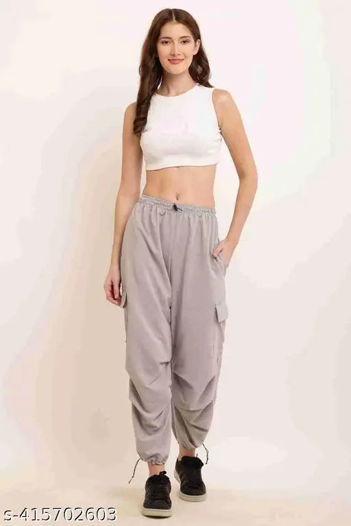 Latest women's elastic chudidaar lower trouser pant, trendy design, versatile casual wear