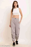 Latest women's elastic chudidaar lower trouser pant, trendy design, versatile casual wear