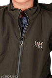Jacket with the UH Club emblem, dark blue or black in color