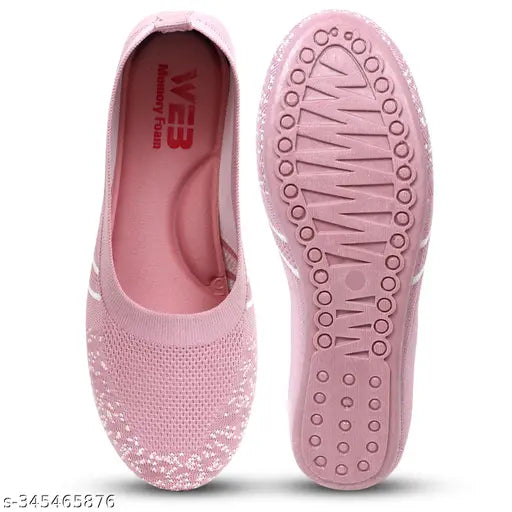 Mesh textured loafers, comfortable & durable for women and girls, Indian brand SUPEX Latest Collection