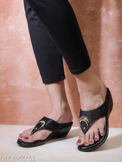 Mesh sole and PVC embellished flats by Arihant, slip-on style in various sizes (IND-3 to IND-9), colorful and comfortable footwear for fashion-forward women