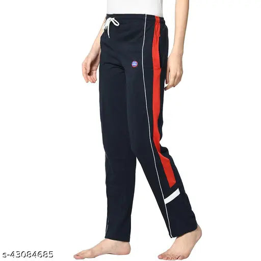 Multi-colored tracksuit bottoms for women