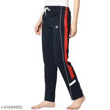 Multi-colored tracksuit bottoms for women