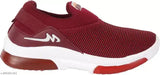 Red and white casual sneakers for boys