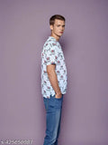 100% cotton Mahakal printed short kurta/t-shirt for men by Dhanya, comfortable everyday attire with button front closure, suitable for any occasion, Indian origin