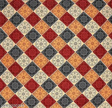 Multicolor cotton checked flat sheets set, single bed and pillow cover by DIVINEHOME - ideal for summer, available at the lowest price