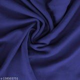 Blue polyester wool fleece single bed blanket, lightweight & warm for all seasons by N G Products