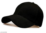 Stylish cotton baseball cap for men and boys, solid pattern in size L from India