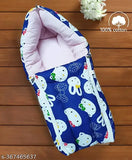 Cotton blend kitty print 3-in-1 baby sleep bag with carry bag & bedding set (0-6 months), adorable design for co-sleeping convenience