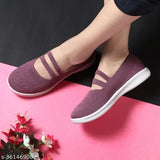 Synthetic Bellies for women & girls, embellished, high quality, lightweight, durable, skin-friendly ballerinas - Indian origin
