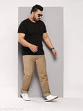 Men's relaxed fit jeans in a yellow shade