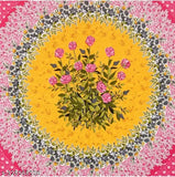 Cotton floral fitted double bed sheets with two pillow covers, ideal for summer, by E-WISH BOX