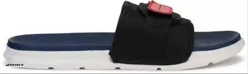 Blue canvas casual loafers, kids sneakers, slip-on