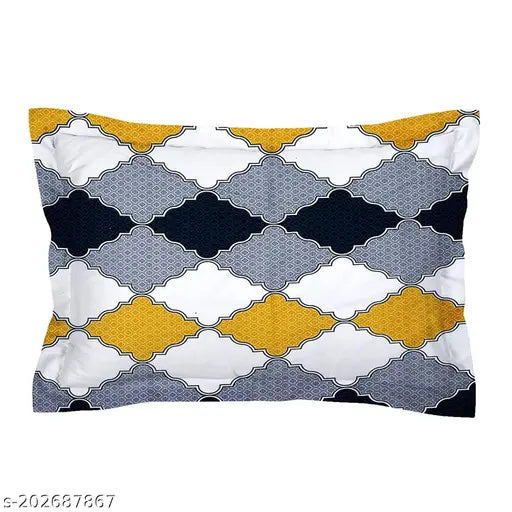 Microfiber fitted bedsheet, 2 pillow covers, fits 6-inch mattress (70 x 76 inches), checkered pattern, ideal for adult summer use