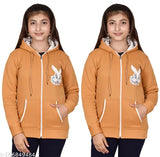 Girls' embroidered work pack of two jackets, riyaj collection