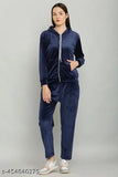 Velvet Women's Solid Super Softy Cord-Set, long sleeves, warm fabric for winter, India