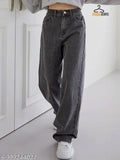 Vivda Jeans Womans wid leg jeans 1-4