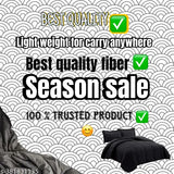 Best quality fiber blue seasonal sale quilt 100x200 with light weight design and easy carry anywhere. 100% trusted product