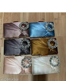 Five clutches with decorative rings, premium quality, in various colors