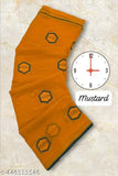 The image shows a rectangular object with orange and red hues, featuring a repeating hexagonal pattern. It has two handles on either side and is displayed against a plain background
