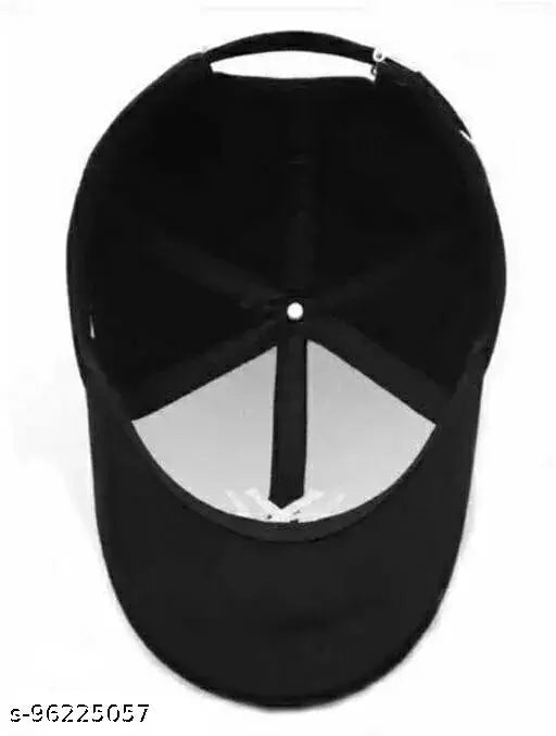 Solid cotton baseball cap - attractive design from India
