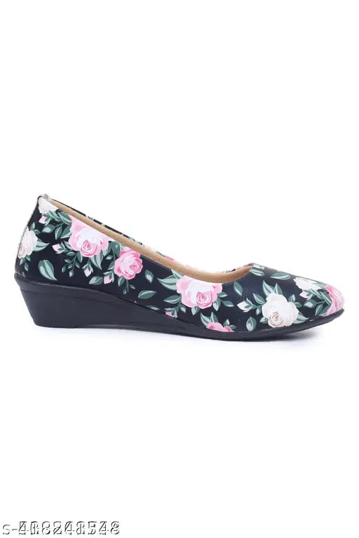 Synthetic black ballet flats for women, BELLAQ-511BLACK for everyday wear or parties