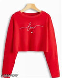 Women's black & red Hey Gomu Pichu printed full sleeve t-shirts (pack of 2), lightweight cotton for summer