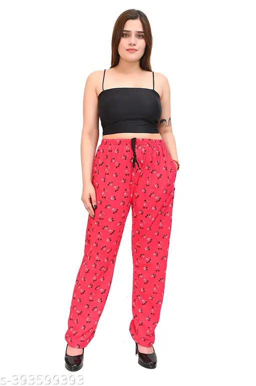 Women's printed lounge pants set of 2