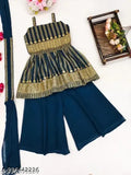 Embroidered Georgette fancy kurta sets with palazzos, 1-15 years ready to wear, Indian origin