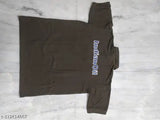 Polycotton Indane gas staff t-shirt, solid color, short sleeves, India origin