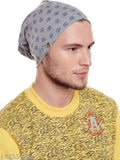 Multicolor cotton beanie caps by Vimal Jonney, men's fashion accessory from India