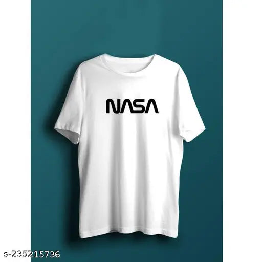 White cotton blend t-shirt combo - 3 astronaut printed, active & casual wear for men, made in India
