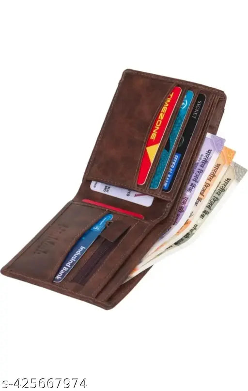 Faux leather chain ATM wallet, trendy colorblock design by Welcohab, perfect for gifting, made in India (5 compartments)