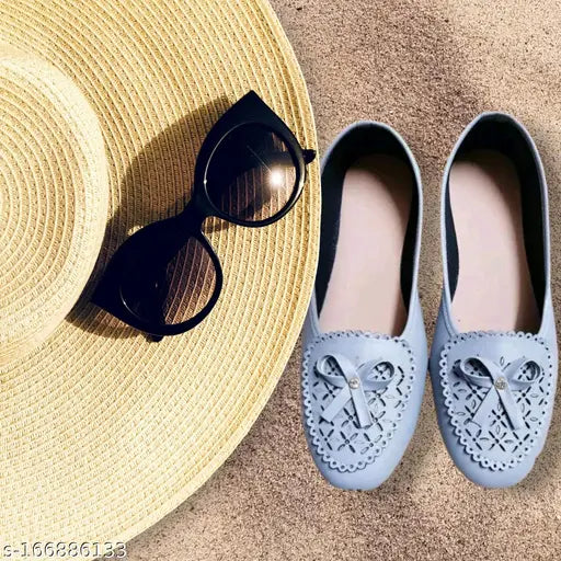 Synthetic perforated GT combo lofer Bellies & Ballerinas for women's trendy casual ethnic wear. Slip-on shoes, available in sizes IND-4 to IND-8 from India