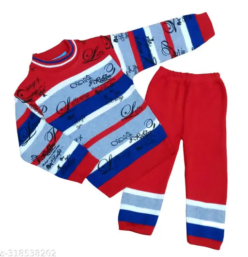 Woolen solid color sweaters for boys and girls (ages 12 months - 5 years), Indian origin fashionable kids wear with long sleeves