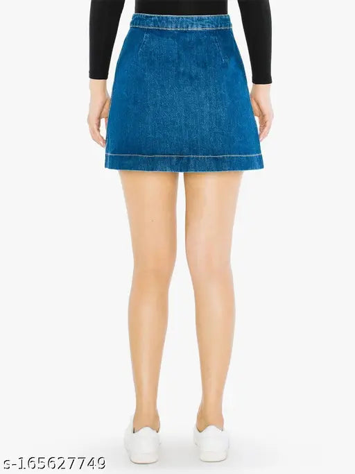 Women's denim skirt
