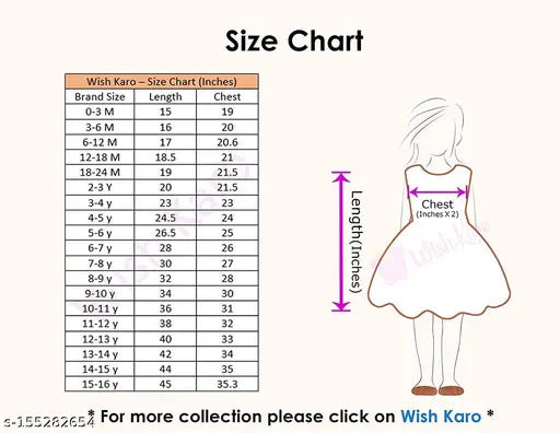 Silver girls' dress, knee length, Kraft material, 1051 size chart