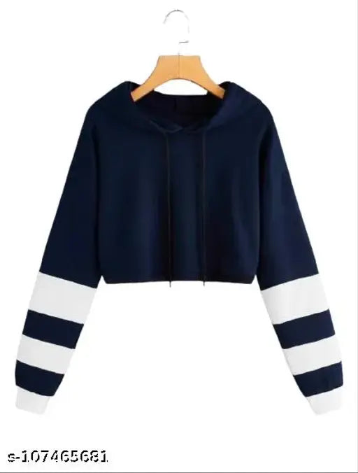 Colorblocked cotton long sleeves women's T-shirt from TRENDY WOMENS COLLECTION by MADANA ENTERPRISE. Polycotton fabric, quality and affordable. Perfect for casual gatherings with family or friends. Made in India