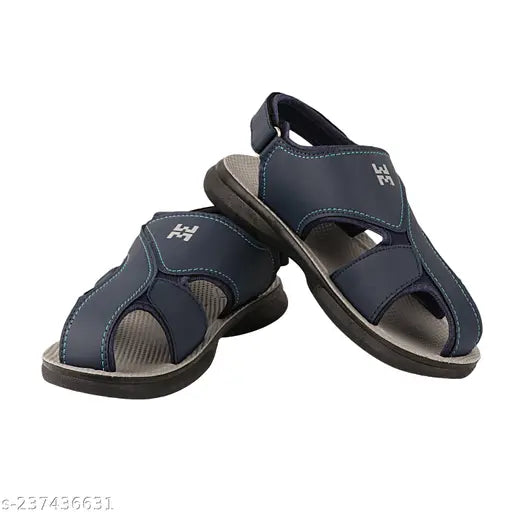 Airfix casual wear boys kids outdoor sandals with Velcro closure navy blue