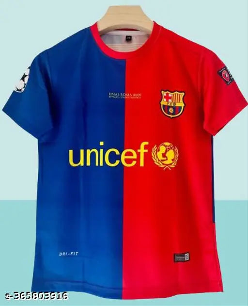 Messi Barcelona 2008-09 Home Retro Jersey, polypropylene, short sleeves, size M (38in chest, 28in length). Vintage football jersey with iconic player name